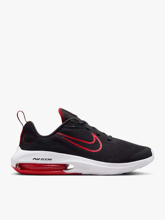 Air Zoom Arcadia 2 Kids Sports Shoes Running with Laces Black