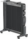 United UHM-787 Convectoare pardoseală 2500W Mica Negru