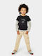 Kids' Cargo Pants Beige