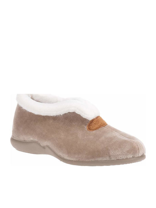 Adam's Shoes Arena Închise Papuci de Damă Bej
