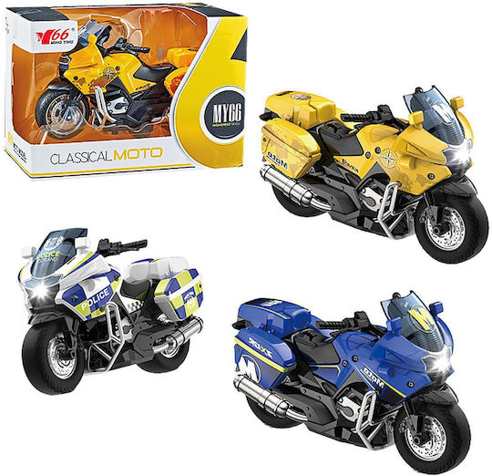 ToyMarkt Motorcycle Pull Back Various Designs 1pc