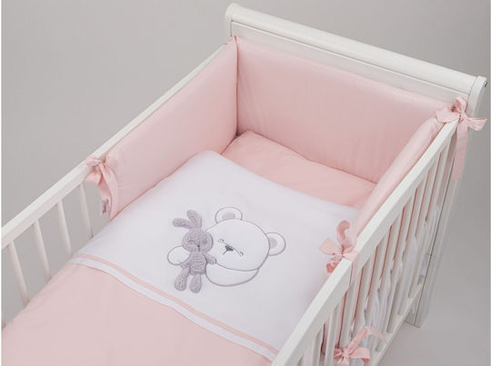 Tuttolina Σет За Количка Felpa Dark Pink 7бр