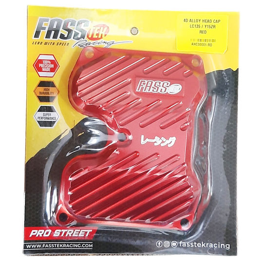 Zylinderkopfhaube 4d Yamaha Crypton X 135 Fasstek Rot