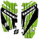 Blackbird Racing Σετ Αυτοκόλλητα A401n Kawasaki Kx 450 F 12-15 Μαύρο-πράσινο-λευκό