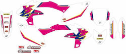 Blackbird Racing Sticker Set 2252aa 2023 Yamaha Yz 450 F 23 Pink-White Blackbird Racing Sticker Set 2252aa 2023 Yamaha Yz 450 F 23 Pink-White