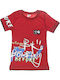Kinderhemd Kurzarm Red