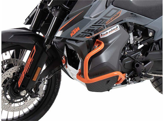 Apărători motor portocalii KTM 890 Adventure R Rally '21-'22 5017617 00 06 Hepco & Becker