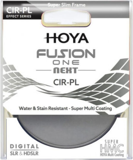 Hoya Fusion One Next Cir-pl Φίλτρo CPL Διαμέτρου 72mm για Φωτογραφικούς Φακούς