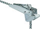 Doppelankerrolle Moray Inox L500xB80mm