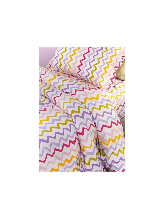 Guy Laroche Bettwäsche-Set Einzel Baumwolle Pink 160x250cm 3Stück