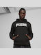 Sweatshirt with Hood Black