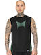 Athletic Blouse Black/Green