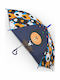Rain Kids Curved Handle Umbrella Multicolour