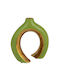 Vază Decorativă Ceramică Verde 16.5x7.2x18.5cm 2buc