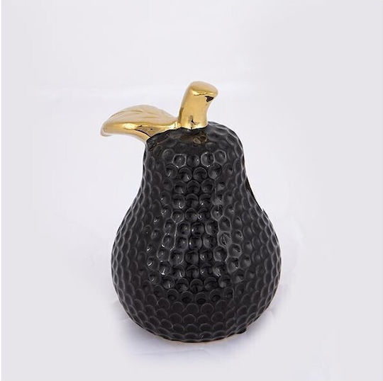 Set of Decorative Pears made of Ceramic Material 11.5x10.5x15cm 2pcs