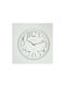 Wall Clock Plastic White Ø40cm