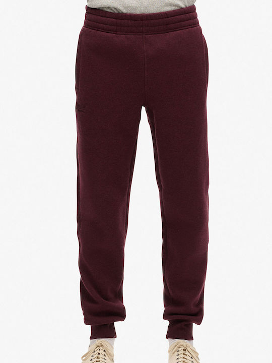 Superdry D1 Ovin Παντελόνι Φόρμας με Λάστιχο Re...