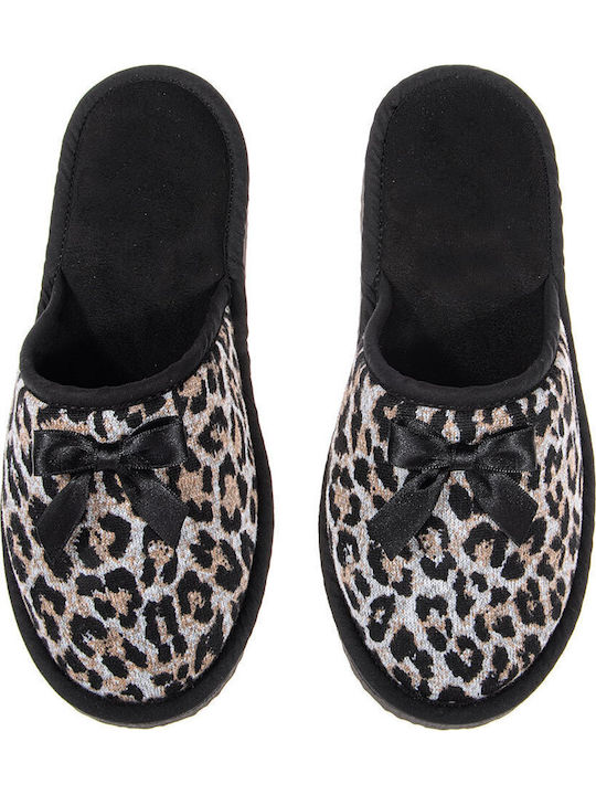 Amaryllis Slippers Winter Damen Hausschuhe Schw...