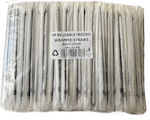 Straws Black 16699 500pcs