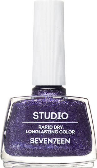 Seventeen Studio Rapid Trocknende Lang anhaltende Nagellacke Schimmer Lila 268 12ml