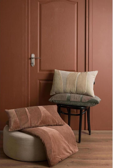 Vivaraise Velvet Armchair Throw 85x200cm Red