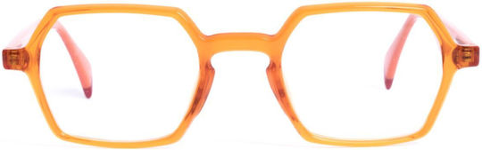 Valeur Lunettes Ацетатна Рамка За Очилa Оранжева VLO94924 C3