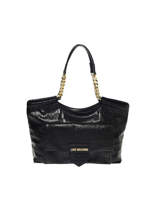 Moschino Women's Bag Shopper Shoulder Black