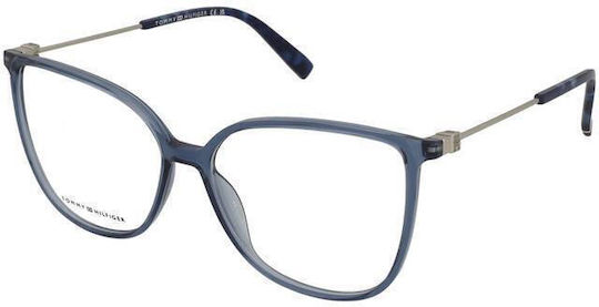 Tommy Hilfiger Damen Brillengestelle mit Rezept Blau TH2099 PJP