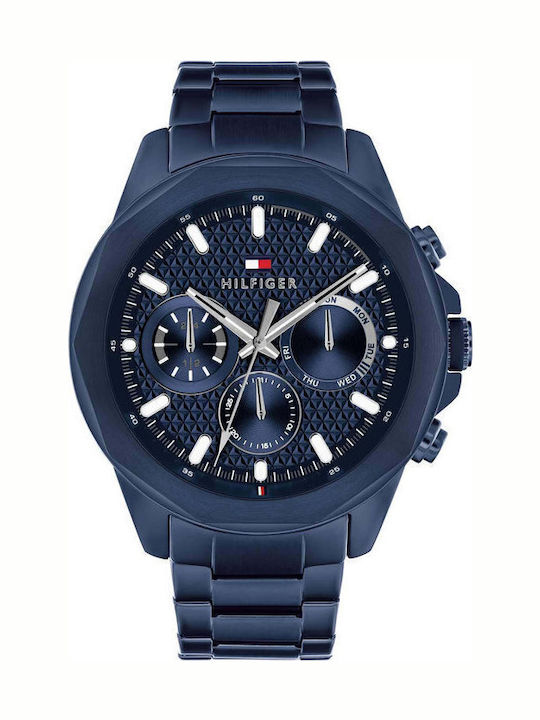 Tommy Hilfiger Ανδρικό Ρολόι 46mm Χρονογράφος Μ...