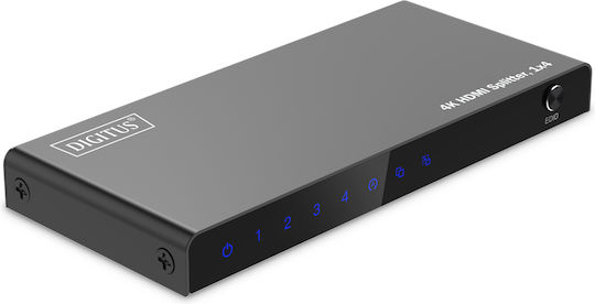 Digitus Hdmi Splitter 1 Input & 4 Output Ds-55337