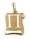 Tasoulis Jewellery Collection Monogram Charm from 14K Gold