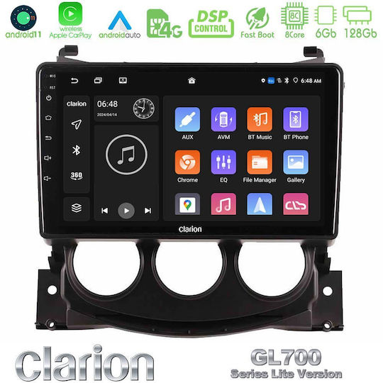 Clarion Sistem Audio Auto pentru Nissan 370Z 2009-2013 (Bluetooth/USB/WiFi/GPS/Apple-Carplay/Android-Auto)