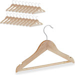 Relaxdays Child Clothes Hanger Brown 10026490 1pcs