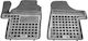 Carro 238613 3D Rubber Tray Mats Mercedes Vito Viano 2003-2014 Black 2 Pieces