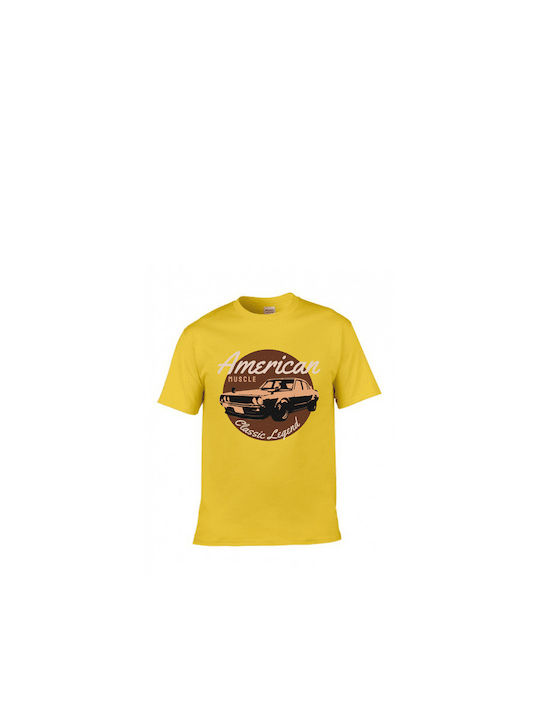 Gildan T-shirt Yellow