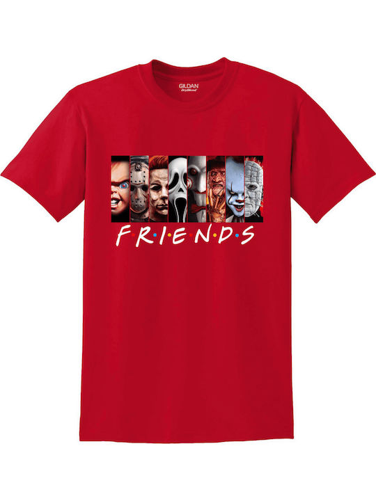 Gildan T-shirt Κόκκινο