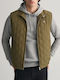 Sleeveless Jacket Puffer Waterproof Olive