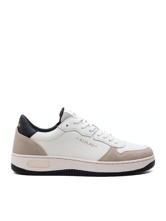 Replay Epic Sneakers White Beige