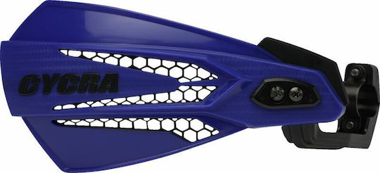 Cycra Motorcycle Protective Hand Guards in Blue Colour