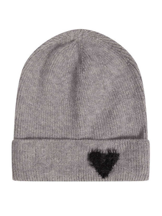 Beanie Beanie Knitted in Gray color