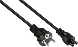 Good Connections Schuko - IEC C5 Кабел 1.8м Черен Good Connections Schuko - IEC C5 Кабел 1.8м Черен