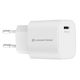 Conceptronic Charger Without Cable with USB-C Port 20W Power Delivery Whites (ALTHEA14W)