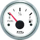 Αναλογικός Δείκτης Καυσίμου Kas Chesapeake White 240-330hm