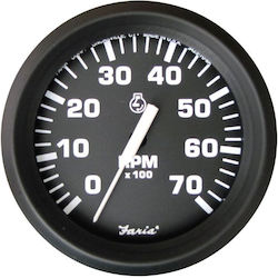 Στροφόμετρο Faria Euro Black 32805