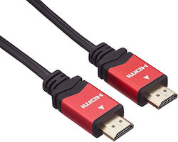 PremiumCord HDMI Male - HDMI Male 1m Silver PremiumCord HDMI Male - HDMI Male 1m Silver