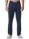 Sweatpants without Elastic Navy Blue