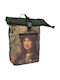 New Rebels Mart Art Mona Lisa Wasserdichter Rucksack 21L