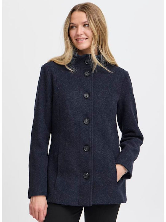 Fransa Women's Cardigan Navy