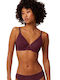 Women's Bra Underwire Burgundy