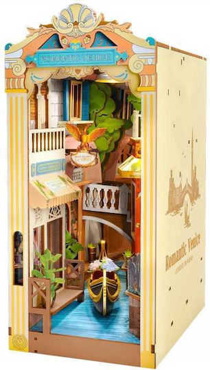 Rolife Construction Toy Wooden Stories in Books Romantic Venice Led Edition for Children 14+ Years